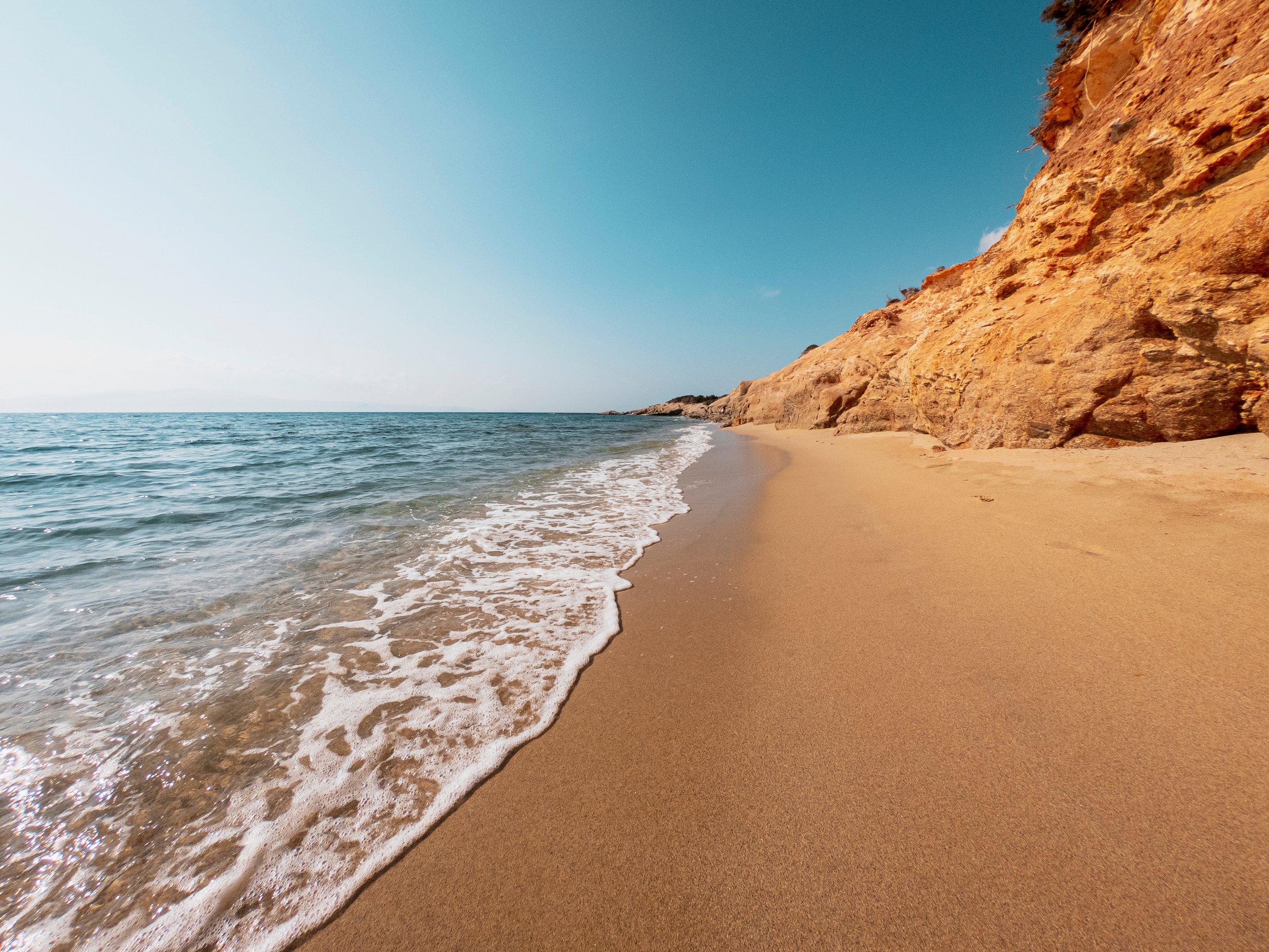 Picture perfect Greek beach